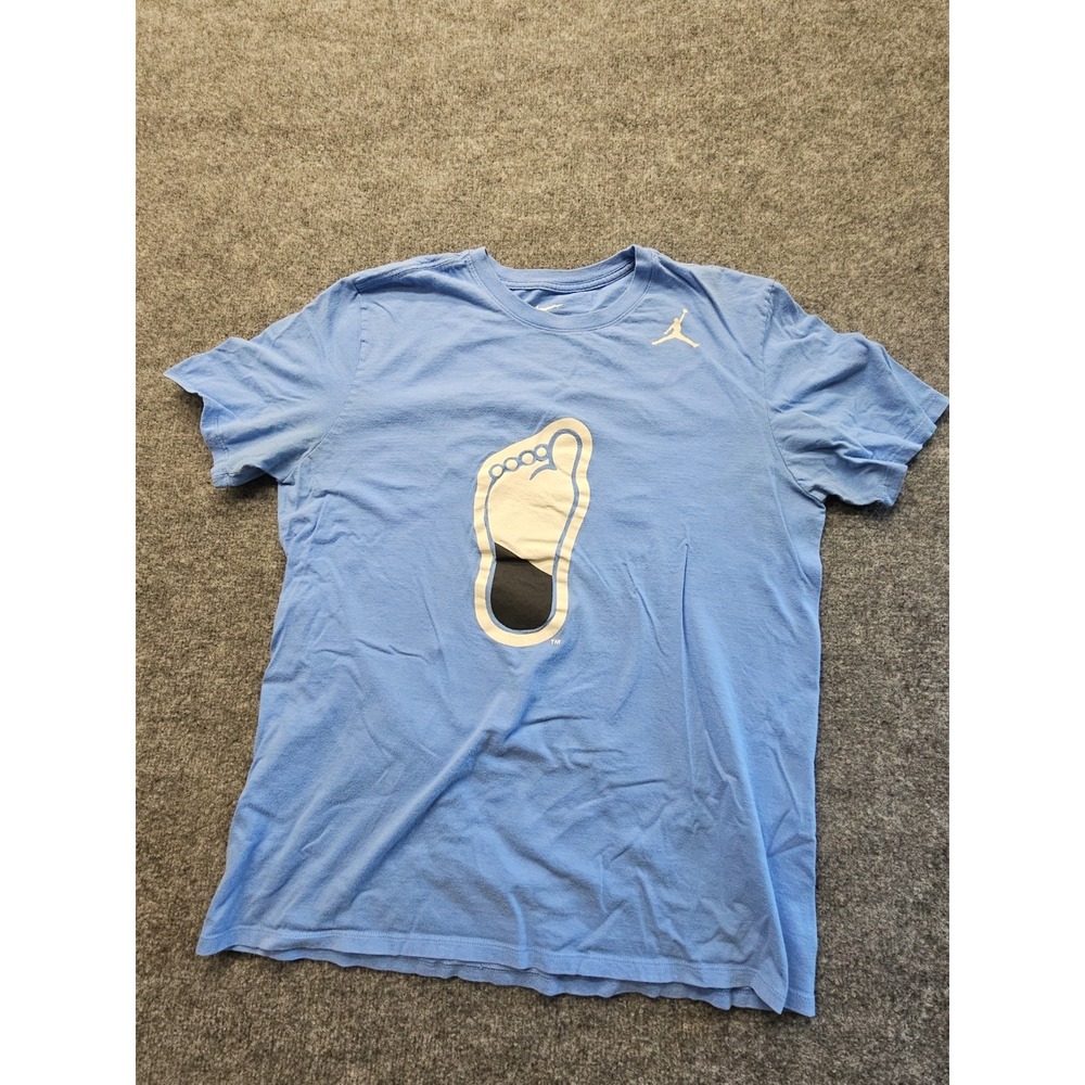 Nike Tee "Mens Large" Michael Jordan 23 T Shirt Carolina Blue Jumpman Tar Heels